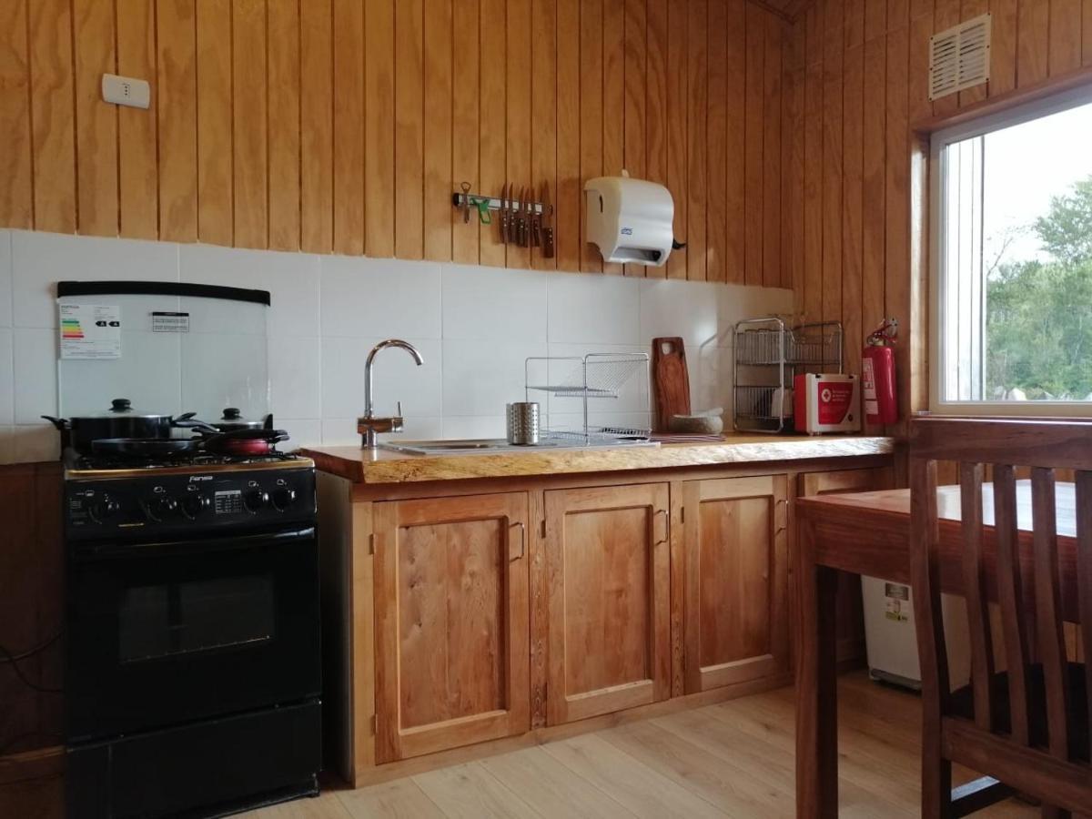 Cabanas Refugio Huillinco Villa Chonchi Eksteriør bilde