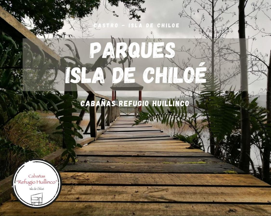 Cabanas Refugio Huillinco Villa Chonchi Eksteriør bilde