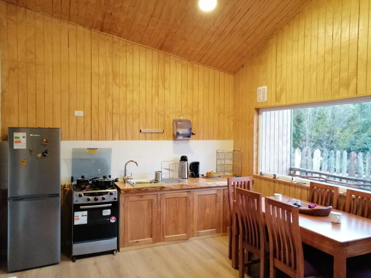 Cabanas Refugio Huillinco Villa Chonchi Eksteriør bilde
